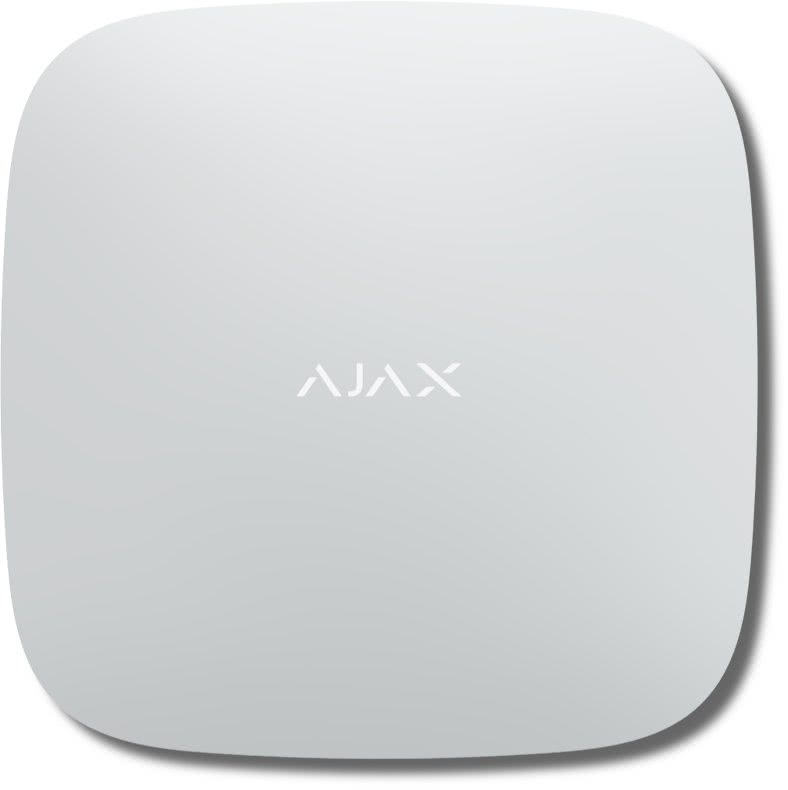 картинка Ajax Hub 2 (white) Смарт-центр с Ethernet/2G/2SIM/фото по тревоге от магазина Одежда+